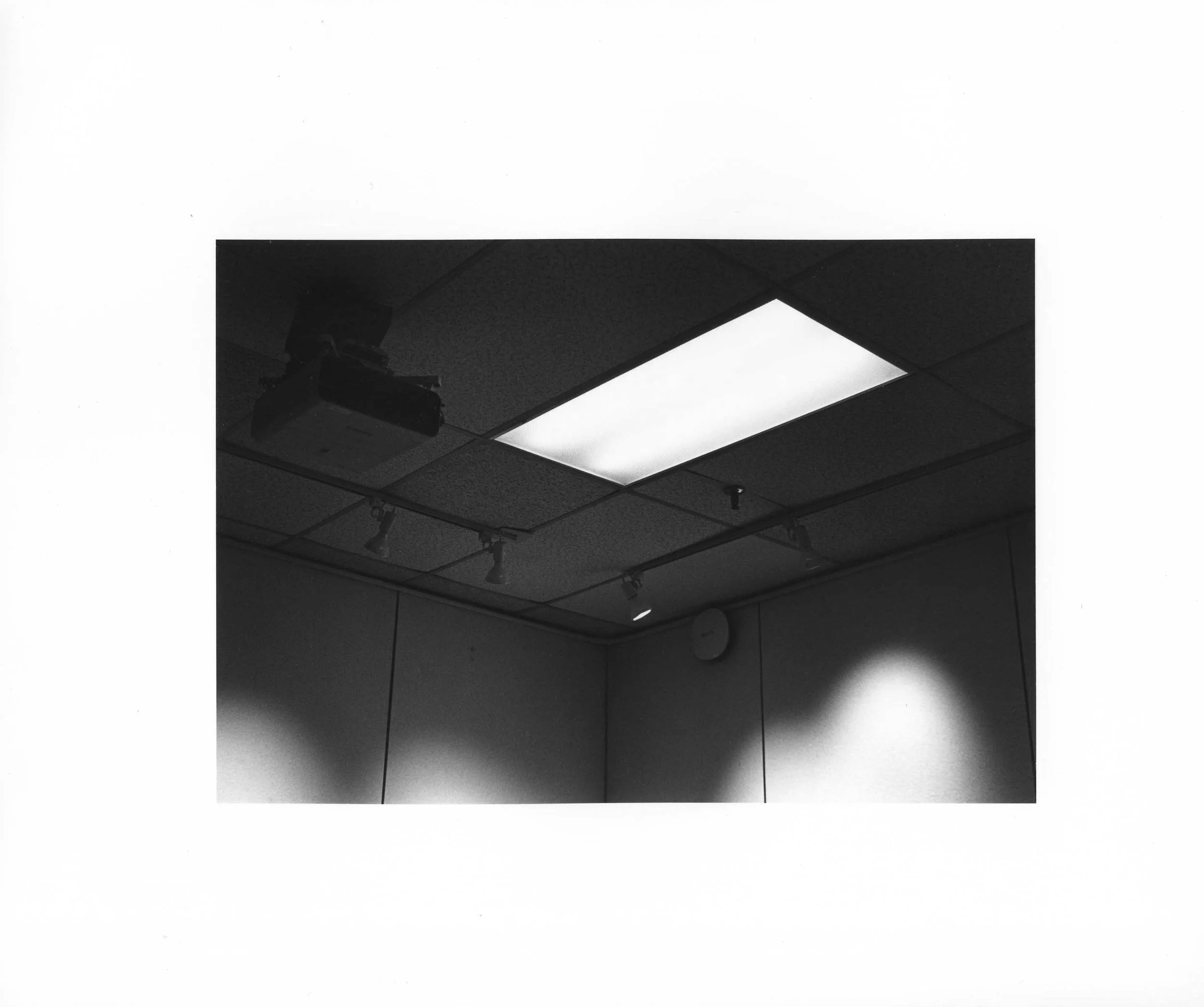 Black-and-white 35mm film gelatin silver print, 8 × 10 in, 2026