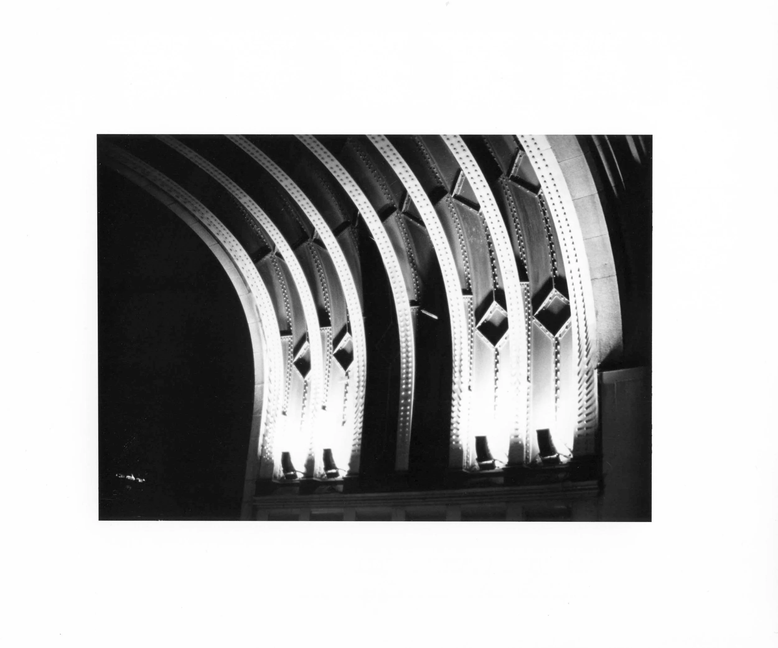 Black-and-white 35mm film gelatin silver print, 8 × 10 in, 2026