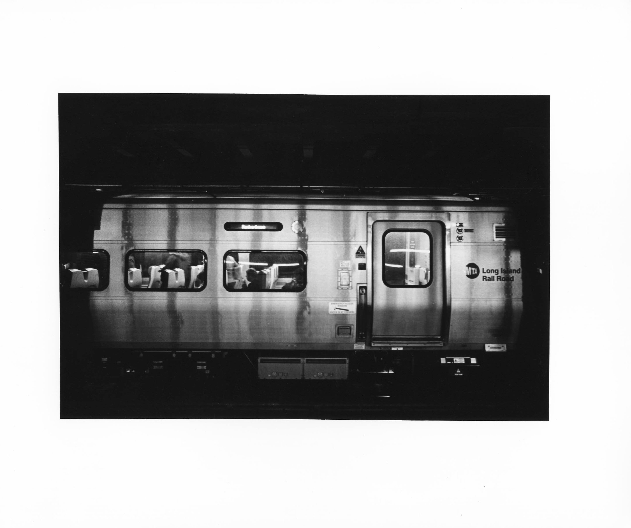 Black-and-white 35mm film gelatin silver print, 8 × 10 in, 2026