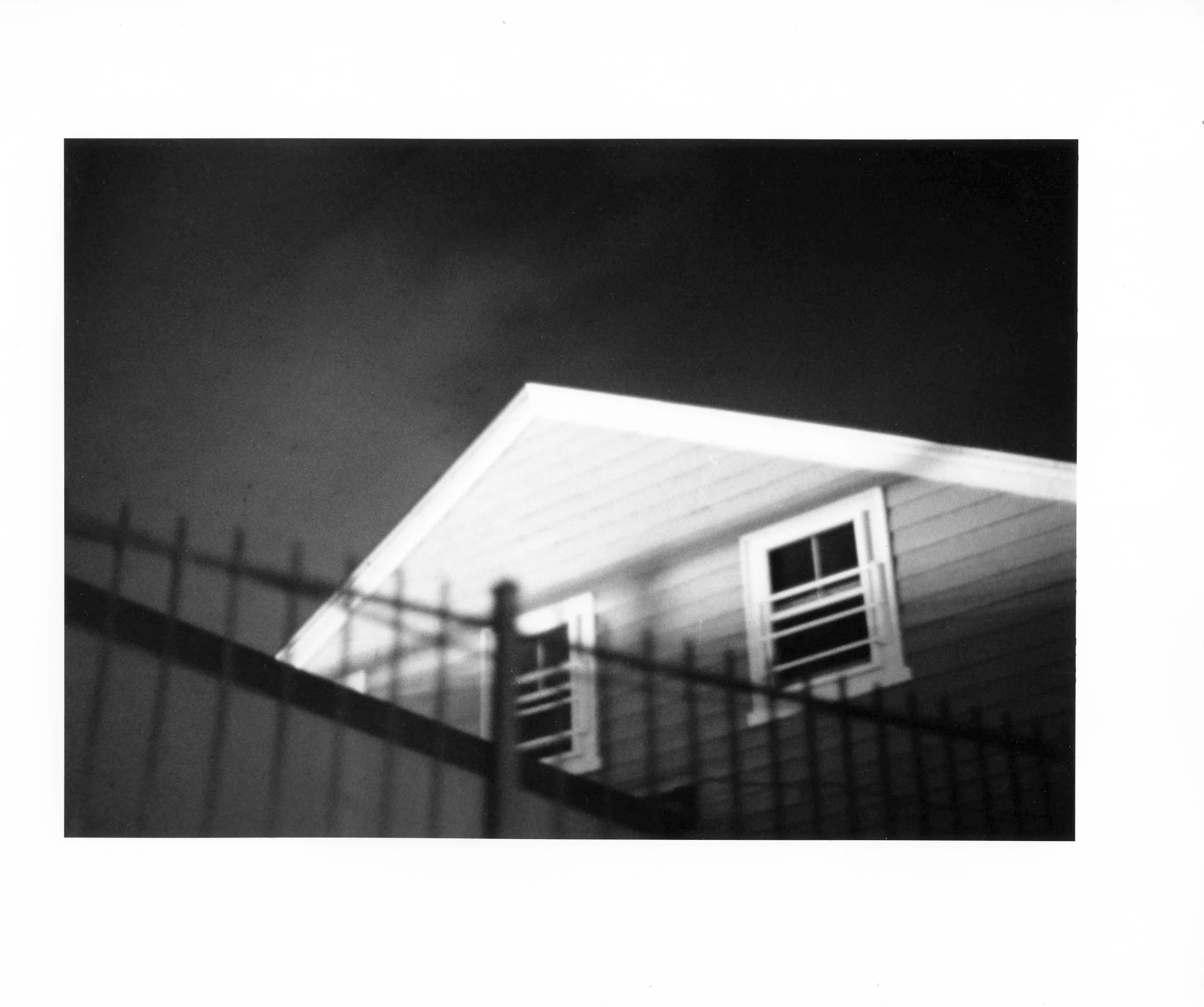 Black-and-white 35mm film gelatin silver print, 8 × 10 in, 2026