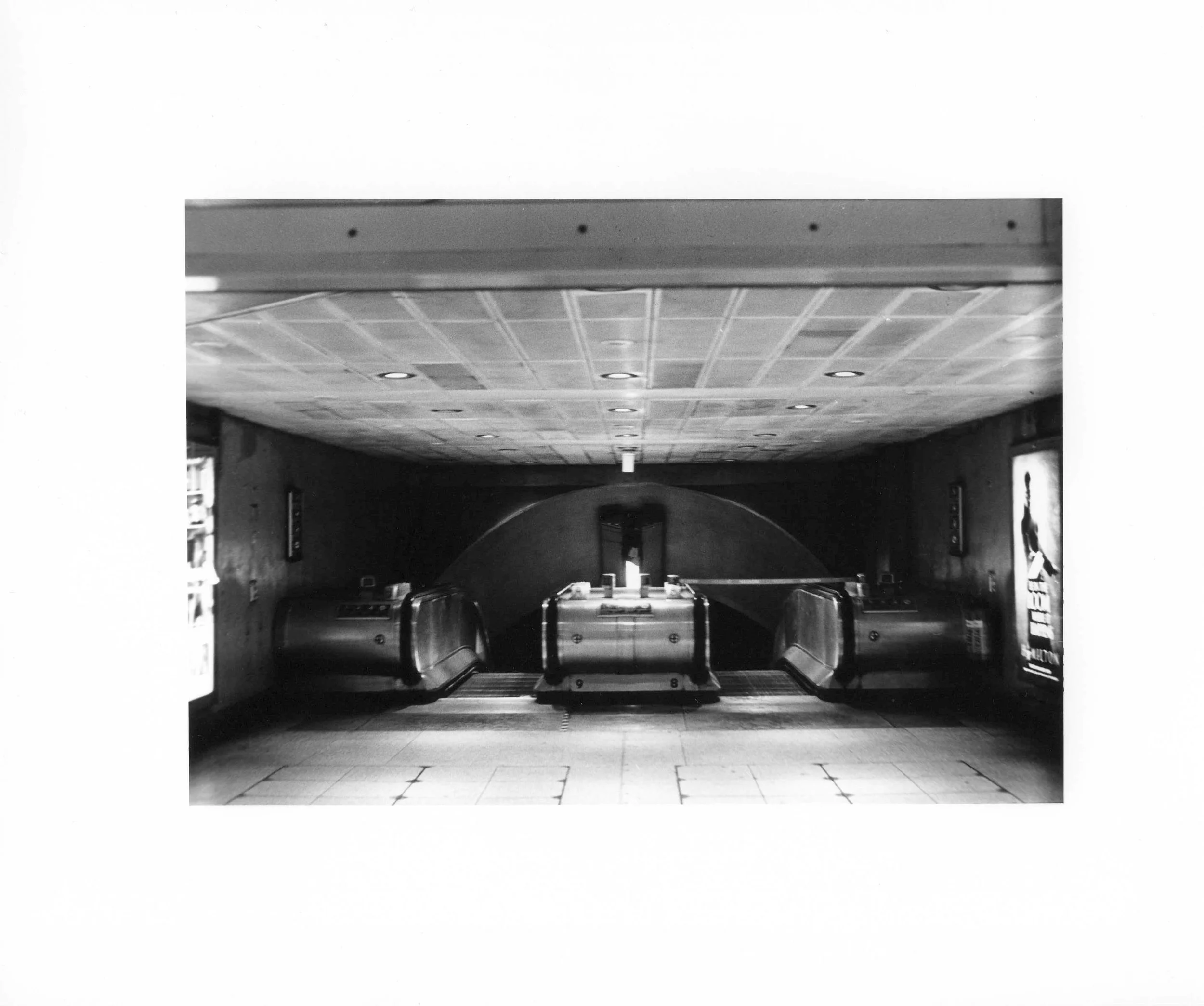 Black-and-white 35mm film gelatin silver print, 8 × 10 in, 2026