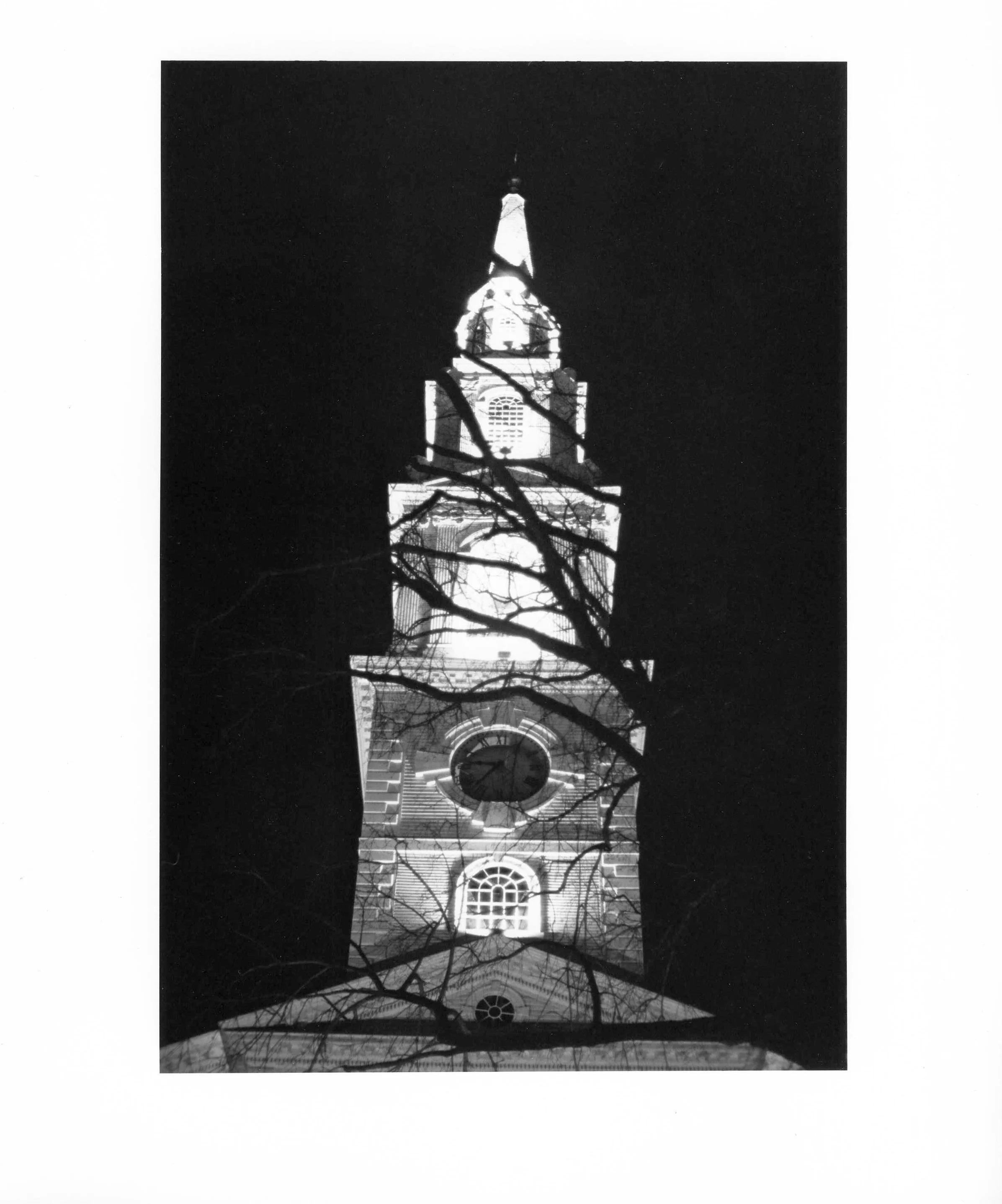 Black-and-white 35mm film gelatin silver print, 8 × 10 in, 2026