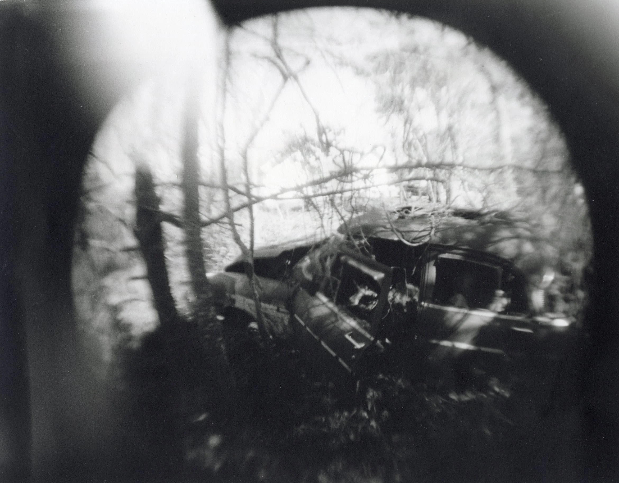Dorothy's Car, 2018. Gelatin-Silver Print