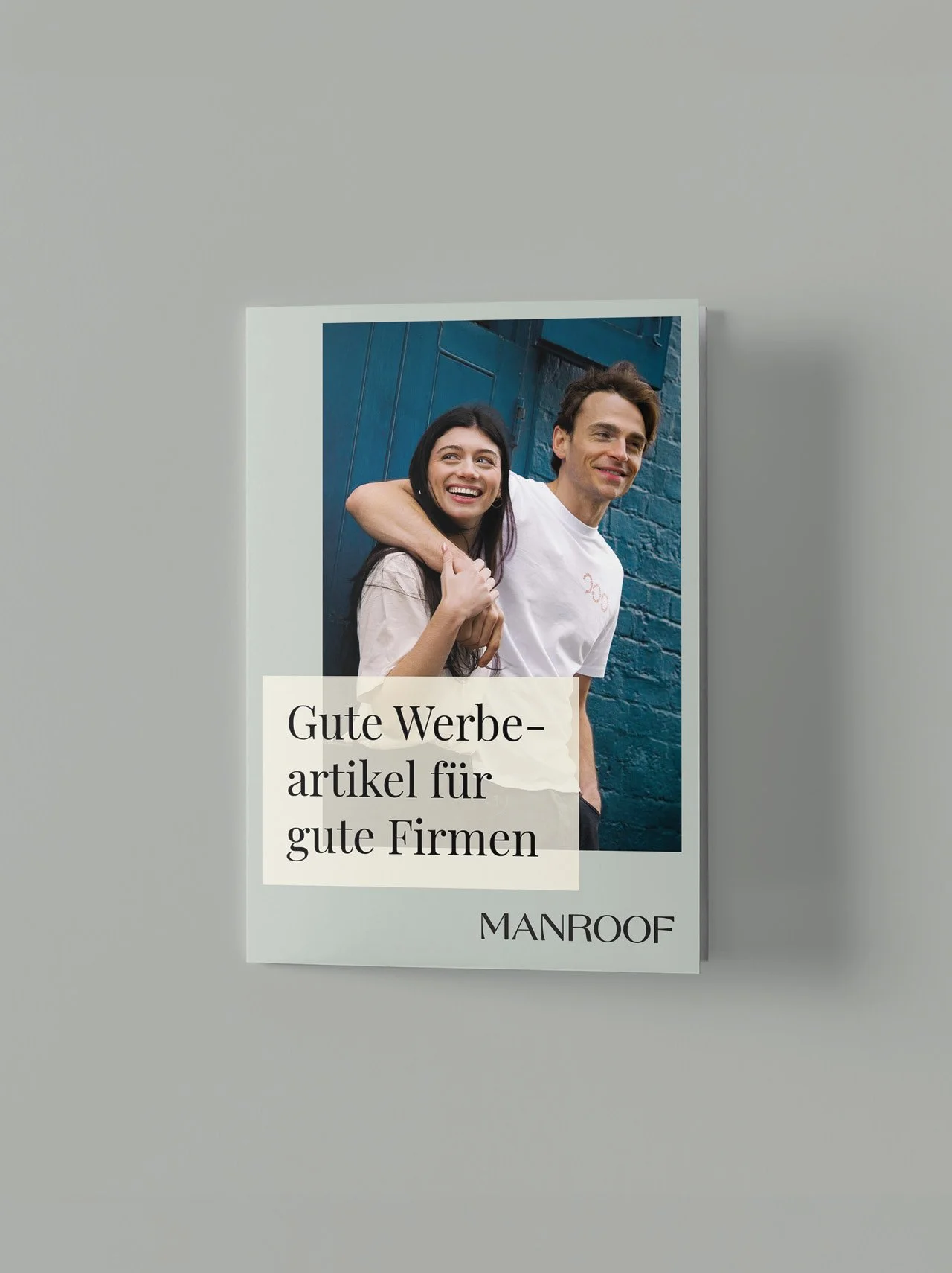 Manroof Unternehmensflyer