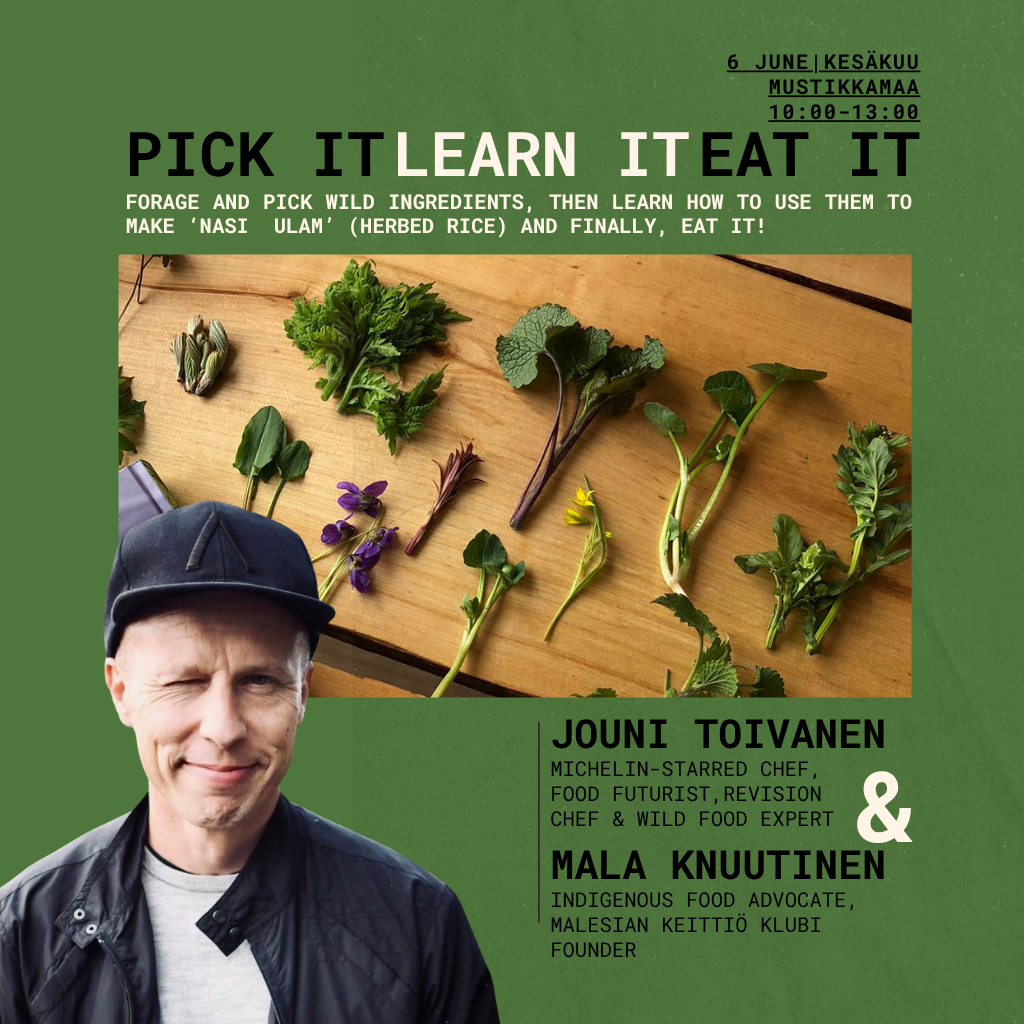 PICK IT . LEARN IT . EAT IT  •  Sat, June 6
