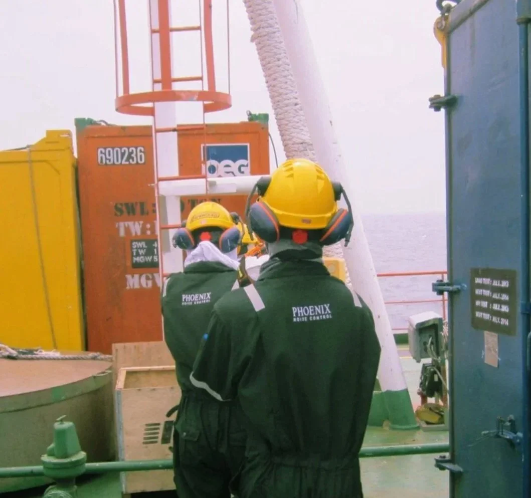 Phoenix personnel on an offshore assignment