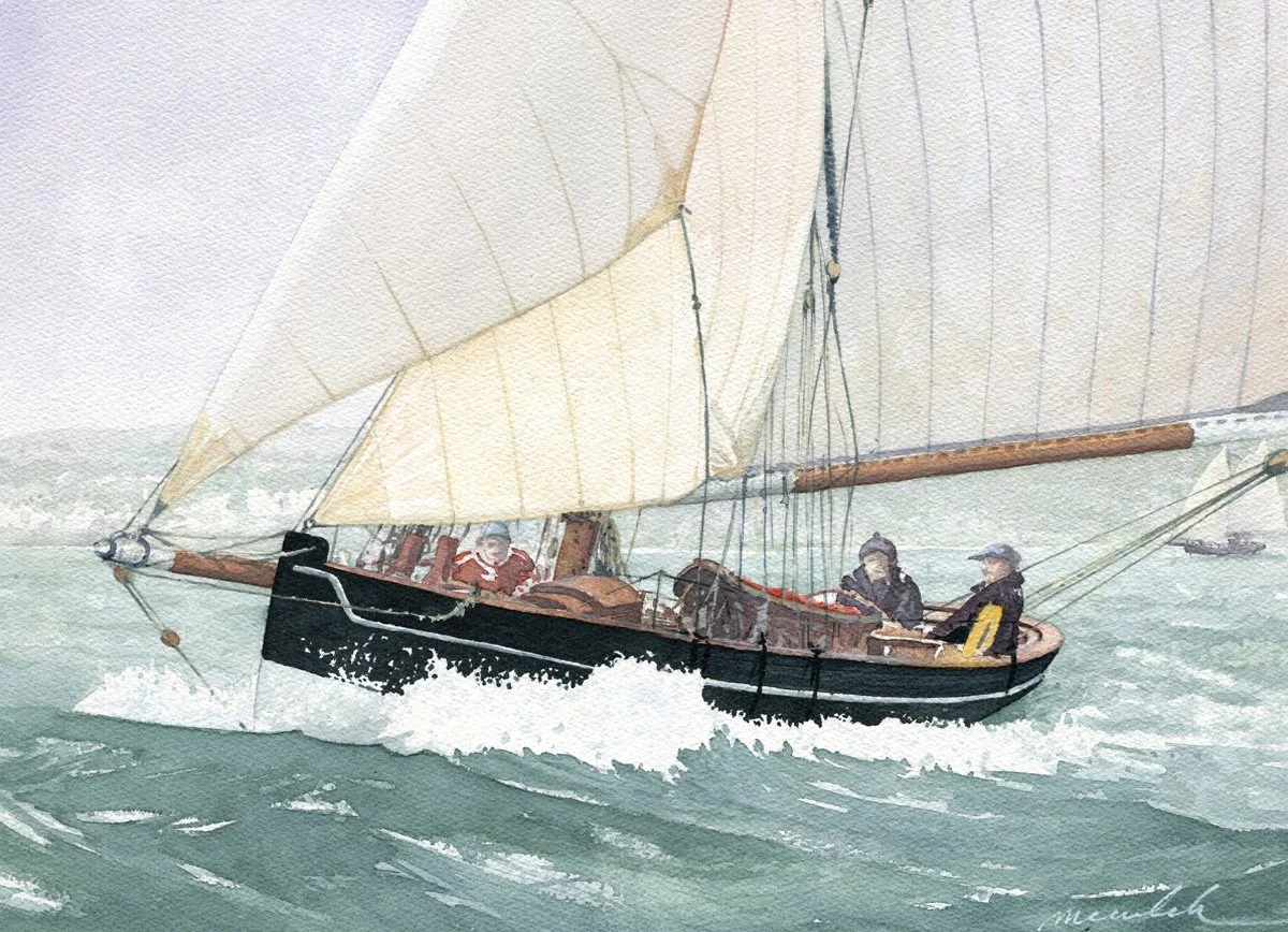 " Mettre les voiles  "  ( Longer la côte )

Aquarelle sur papier Arches 300g.
Format 29 *39 cm - Avec PP 40 *50 cm.

Oeuvre Originale & Unique.
DISPONIBLE A LA VENTE
Avec certificat d'authenticité.