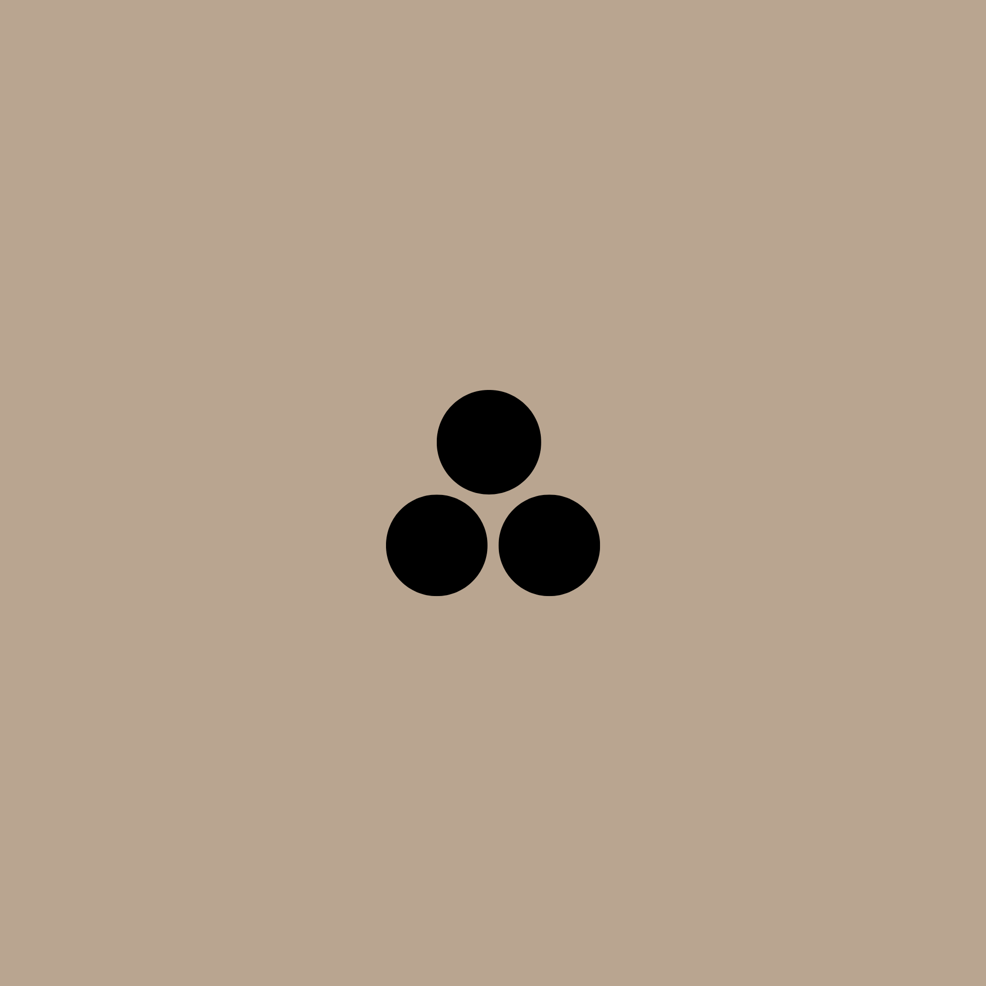 Close-up image of a small pile of black dots or small rounded objects on a beige background.