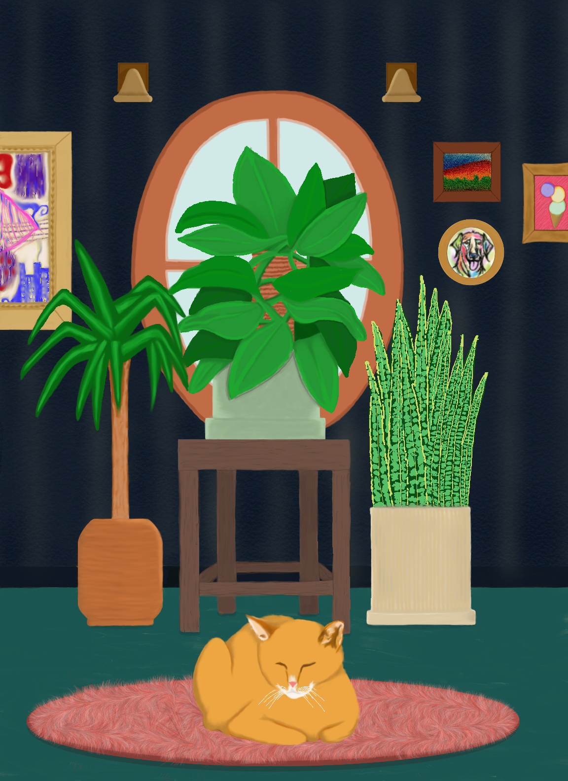 Digital, created in ArtstudioPro on iPad.
