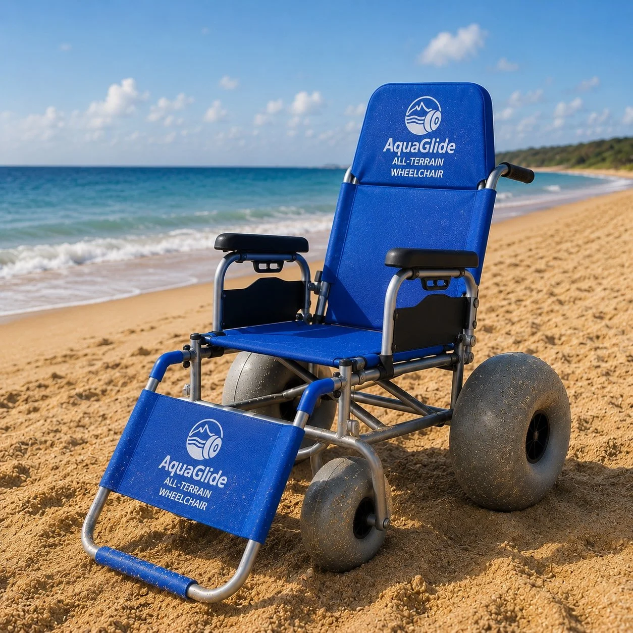 AquaGlide All-Terrain Beach Wheelchair