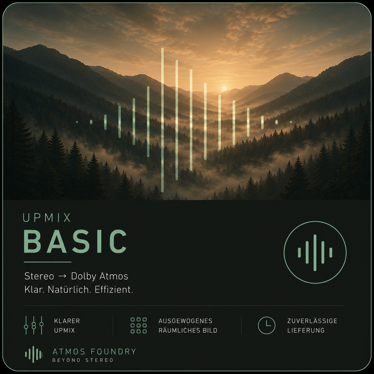 Stereo → Dolby Atmos Upmix BASIC