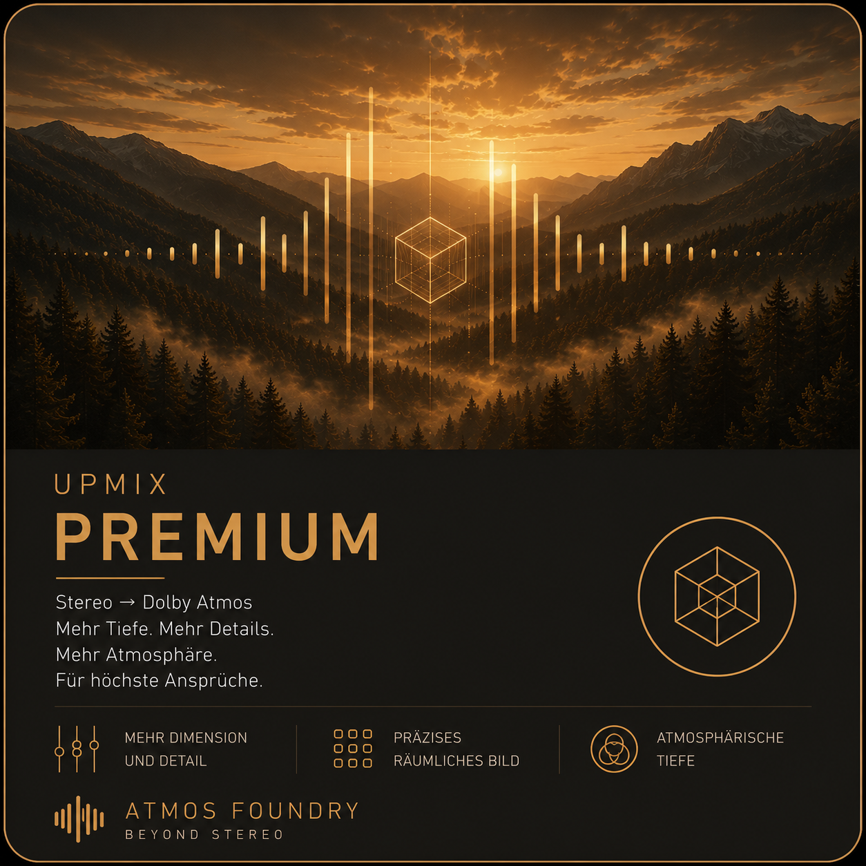 Stereo → Dolby Atmos Upmix PREMIUM