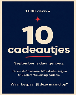 10 cadeautjes septemberactie