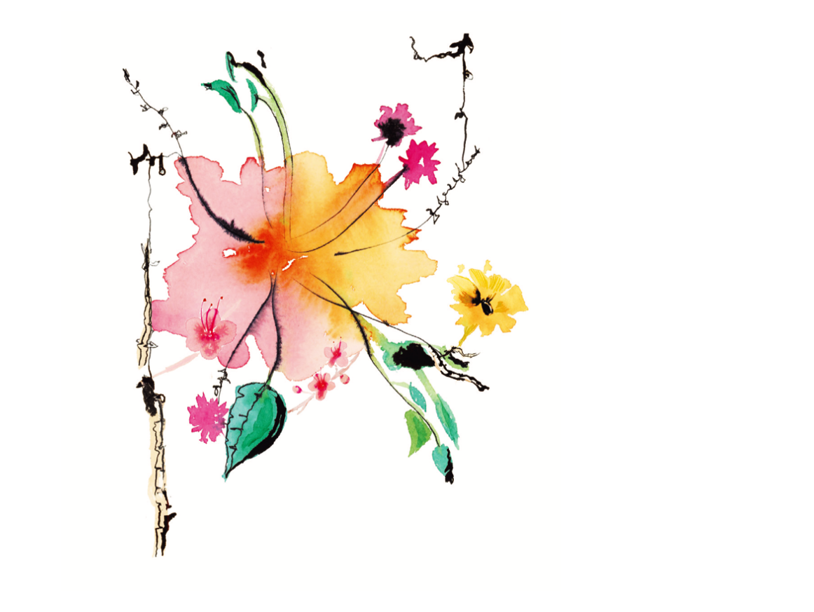 flores para haicai
