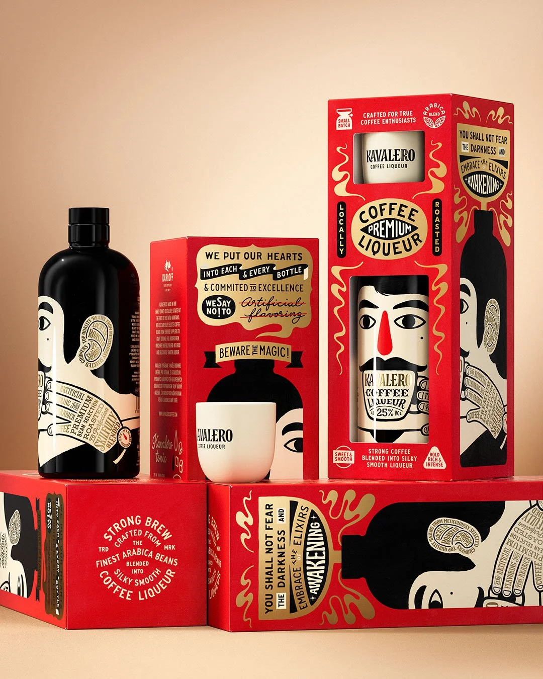Funky bottle sure needs a super funky box! ✨✨✨

Branding, packaging and visualization by Brian Males Studio #packagingdesign @kavalerocoffeeliqueur