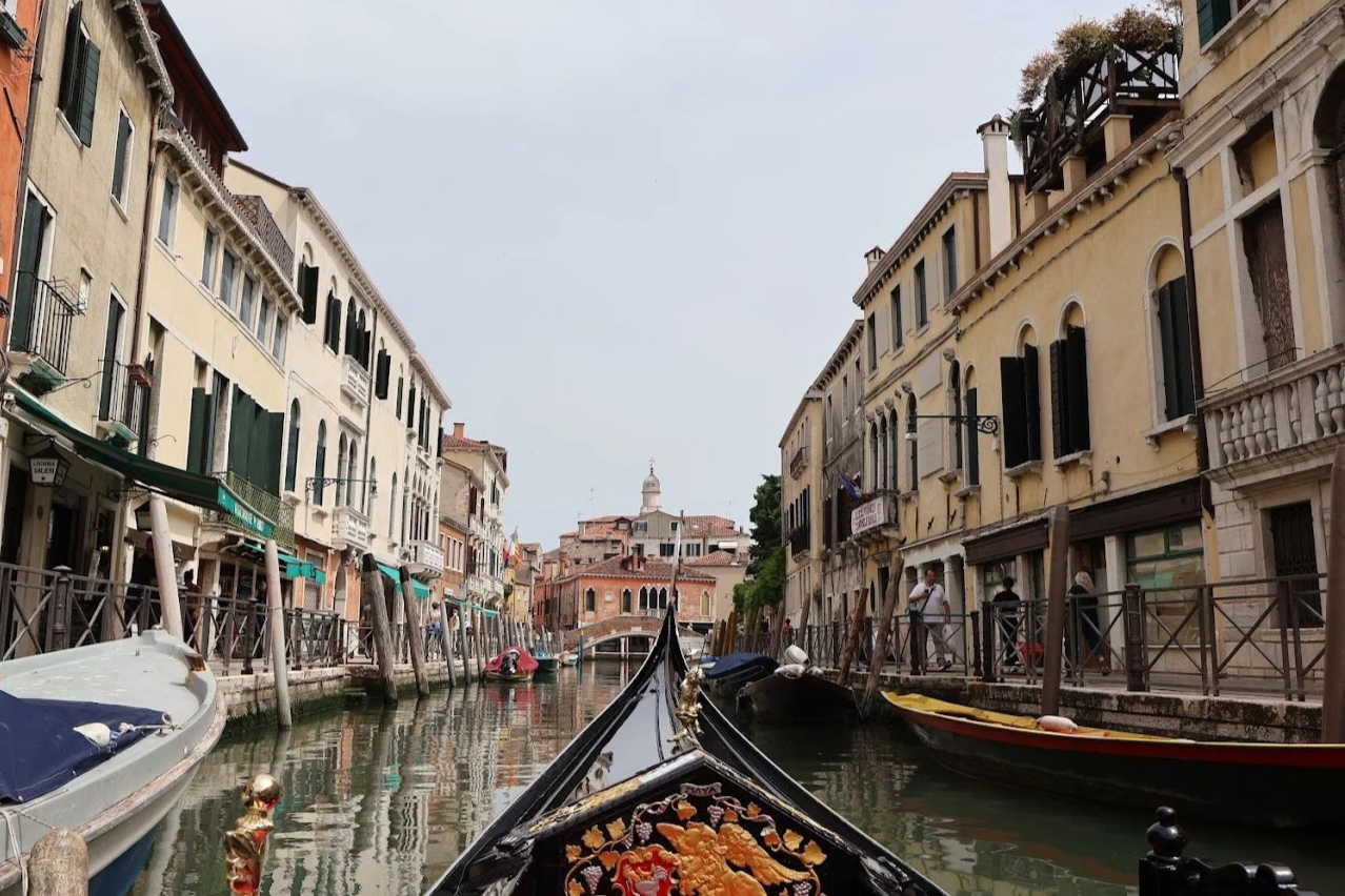 Góndola. 
Venecia, Italia.