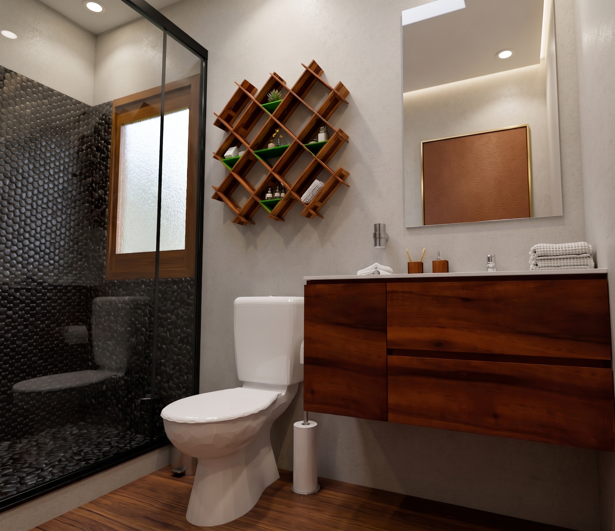 Baño principal.