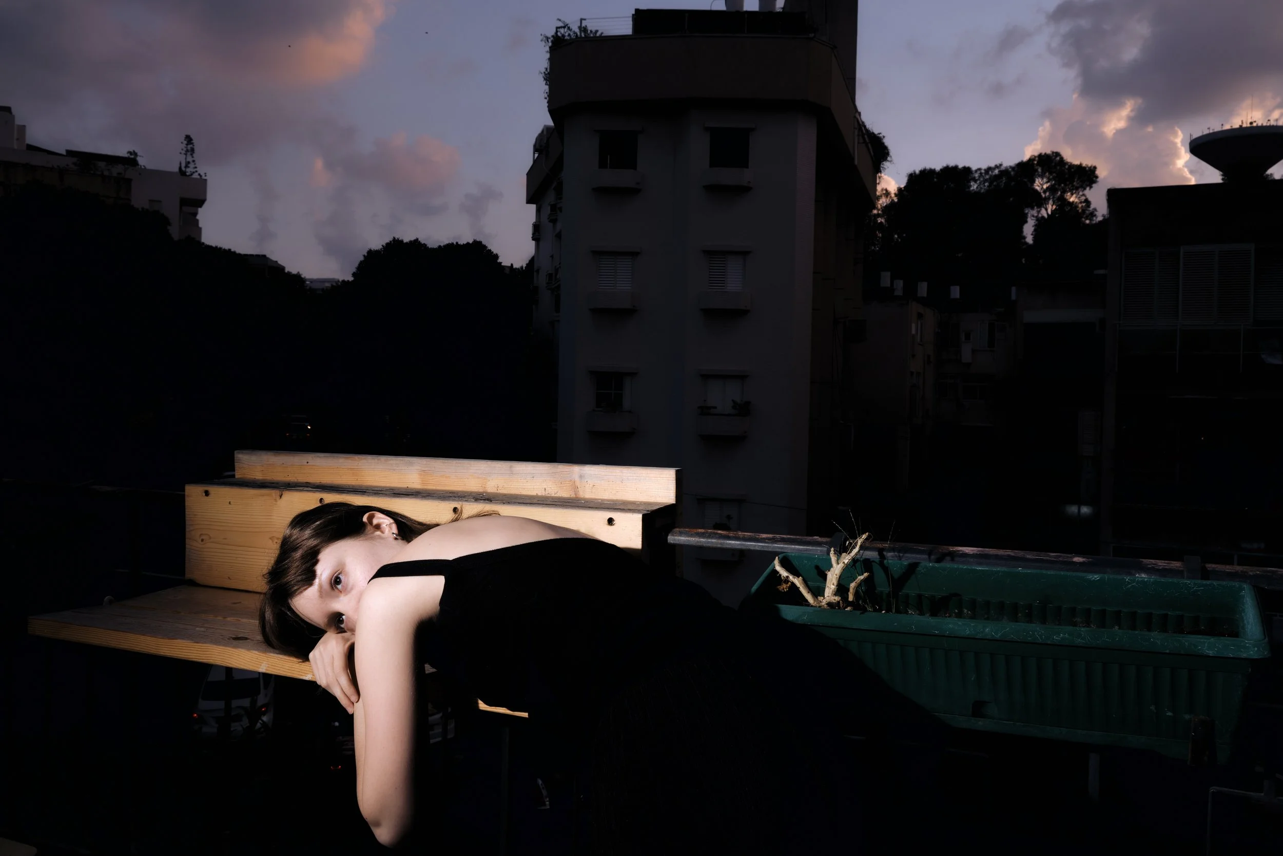 Got nothing to do at home \ self portrait. Ramat Gan. December 23