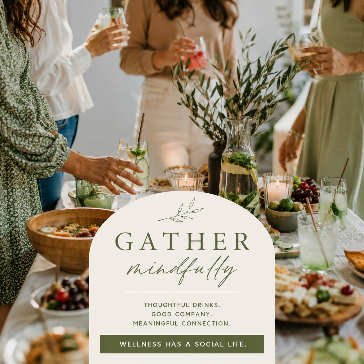 What if the best part of the night had absolutely nothing to do with what was in your glass? 🌿