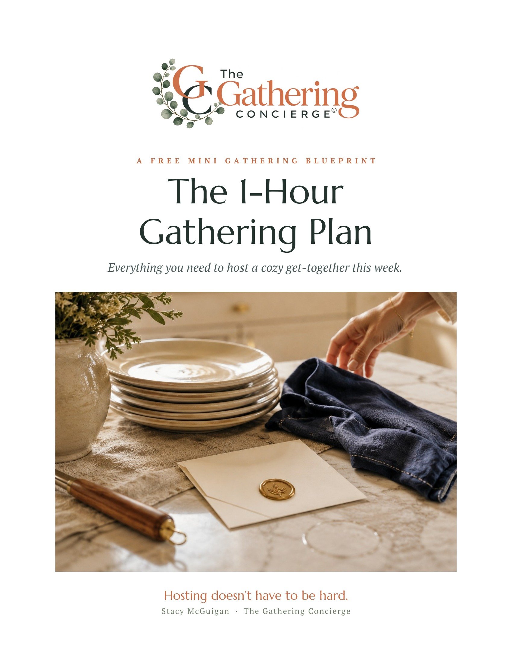 1-Hour Gathering Plan - Start Here
