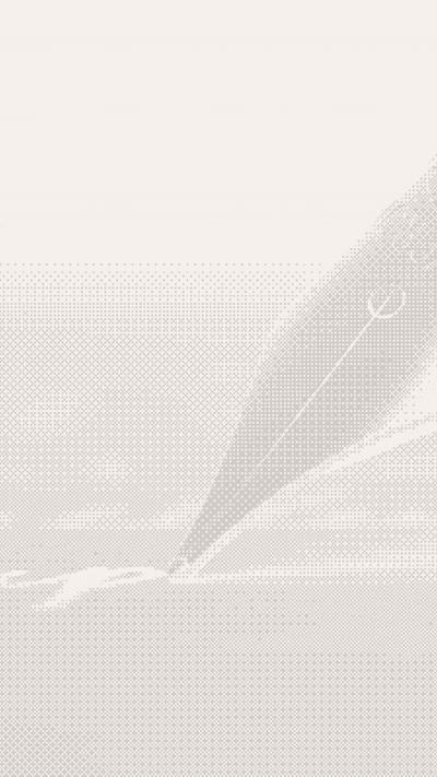 Abstract illustration of animated pen writing on paper