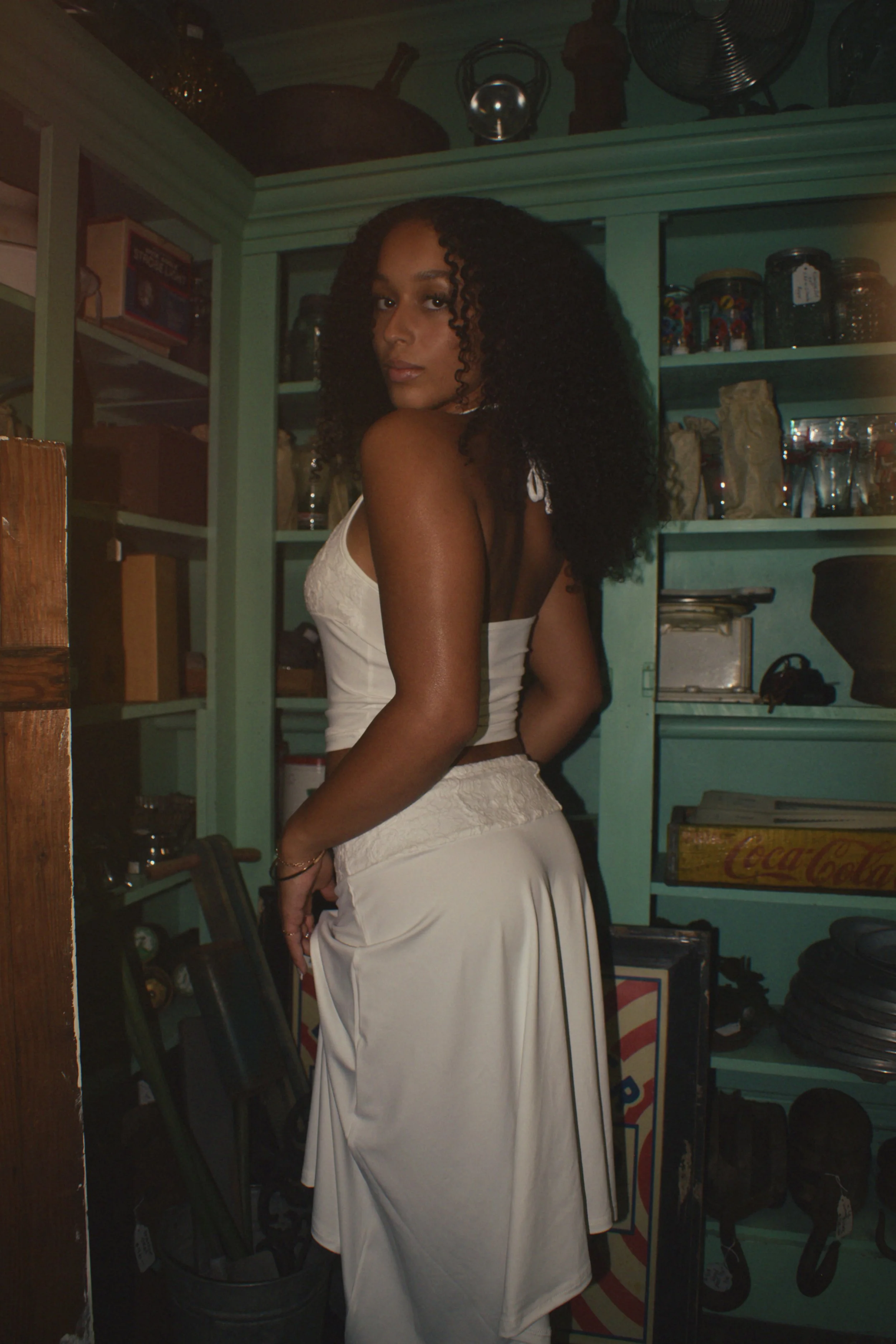 Maré Lace-Trim Skirt Set