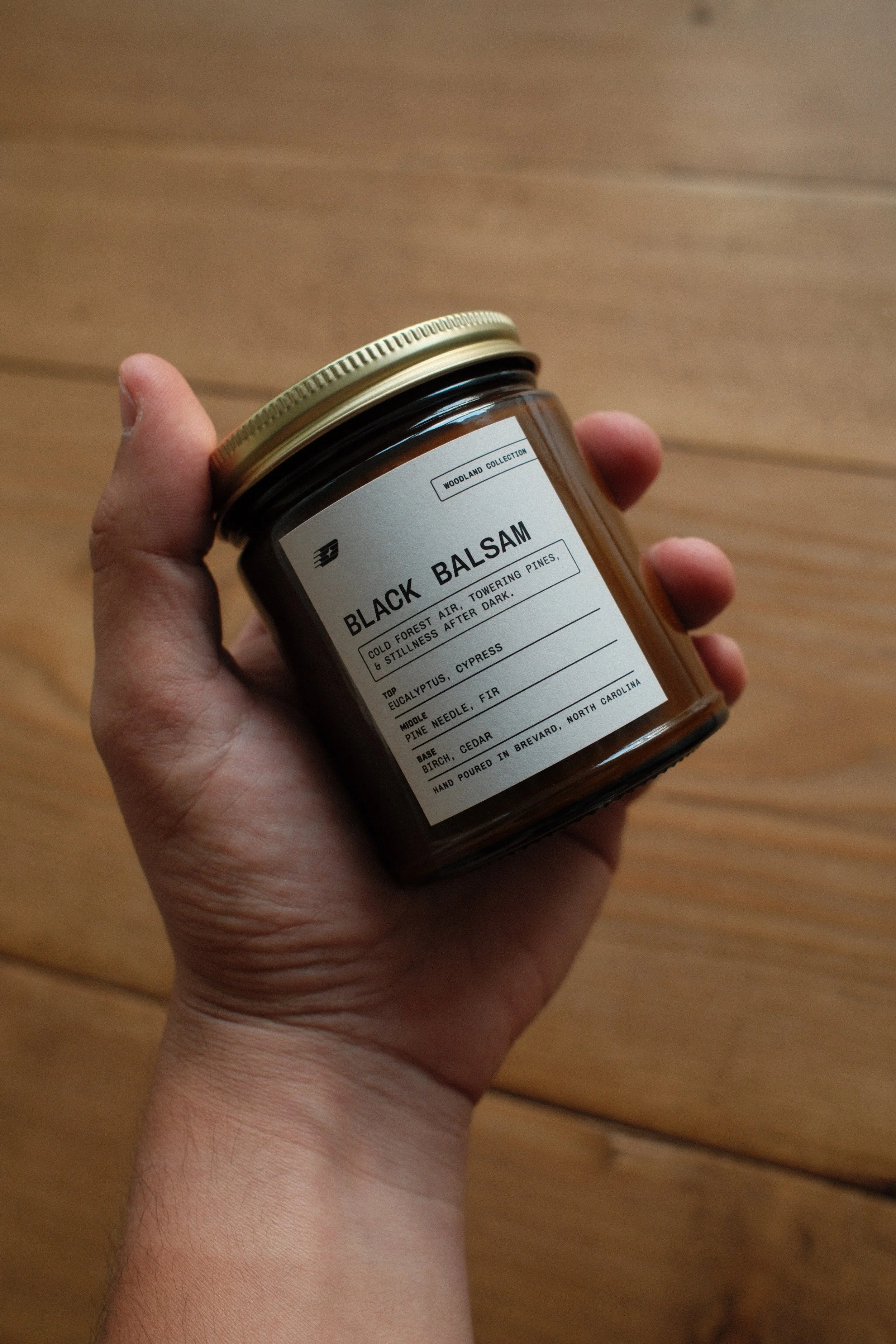 Black Balsam Candle