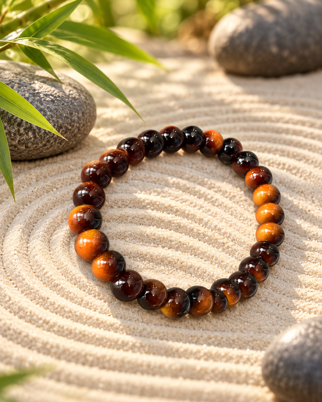 Reiki Infused Tiger's Eye Bracelet 8mm