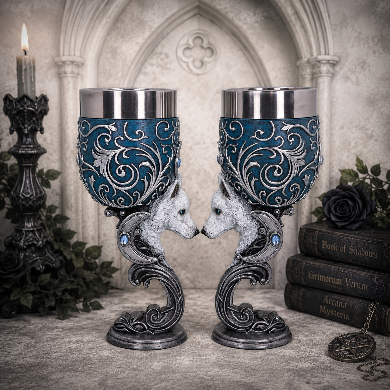 Wild at Heart Goblets 18.5cm (Set of 2