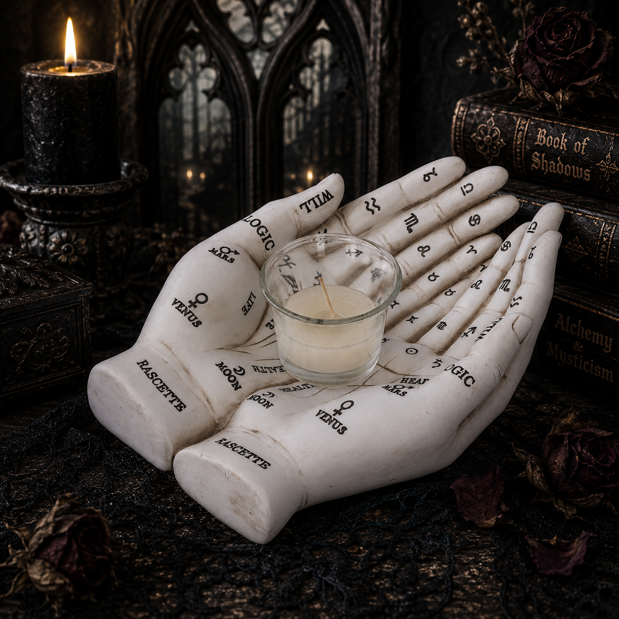 Palmist's Prediction (White) 18.3cm