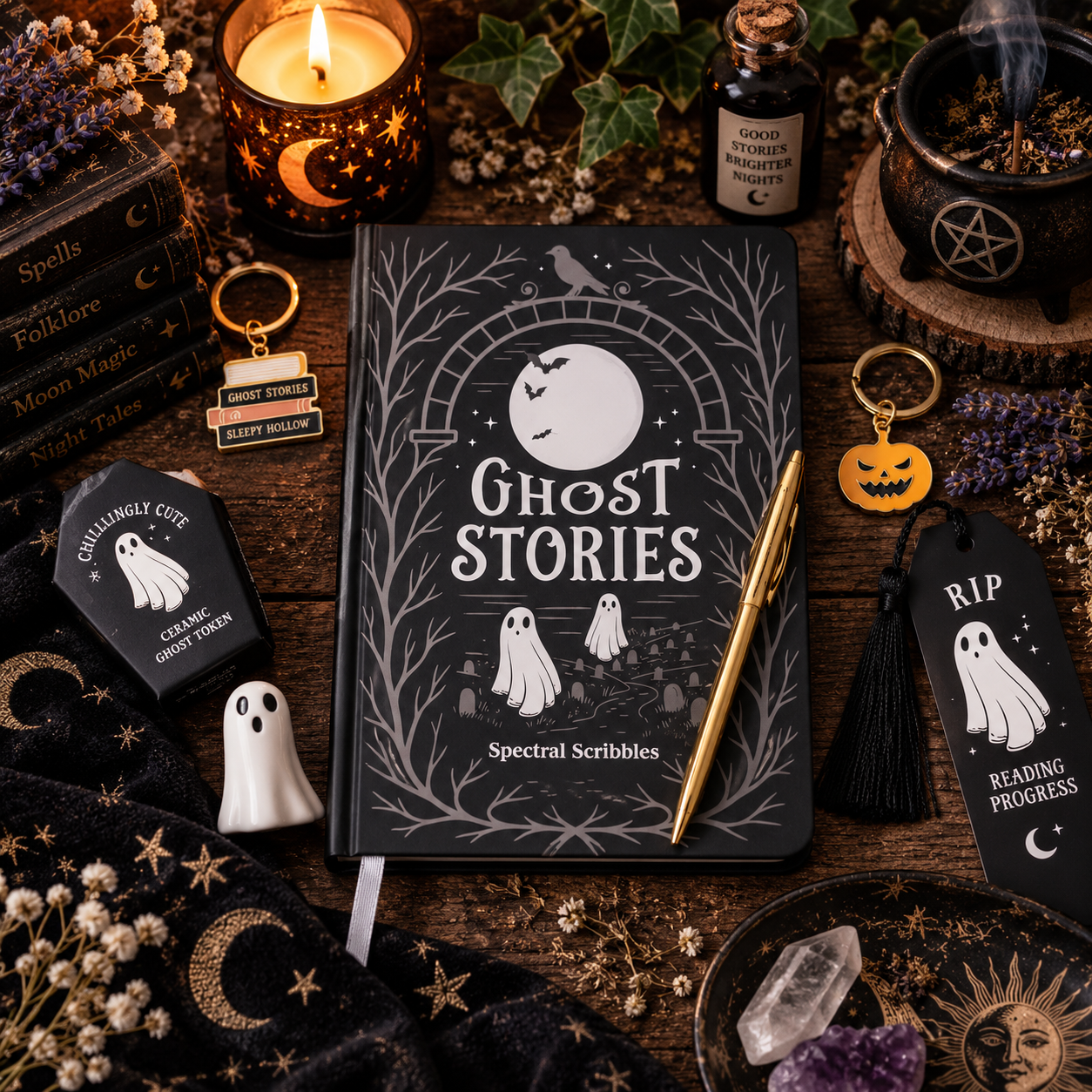 Ghost Stories A5 Notebook