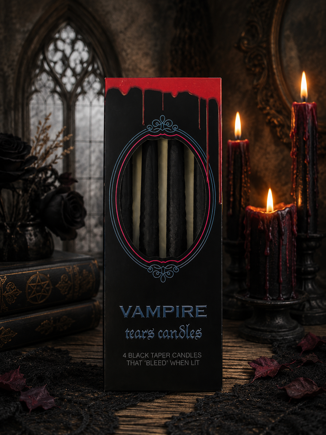 Pack of 4 Vampire Tears Candles