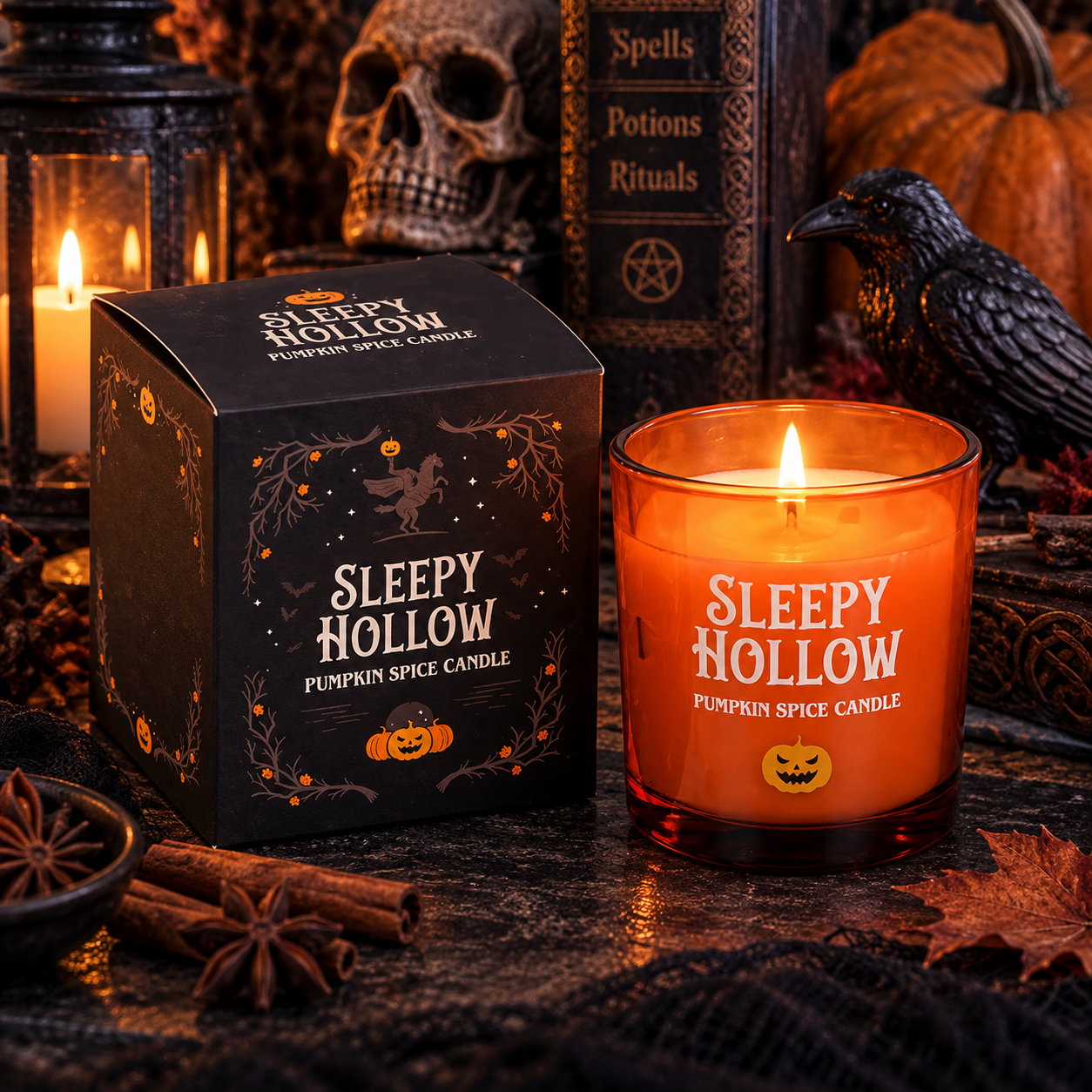Sleepy Hollow Pumpkin Spice Candle
