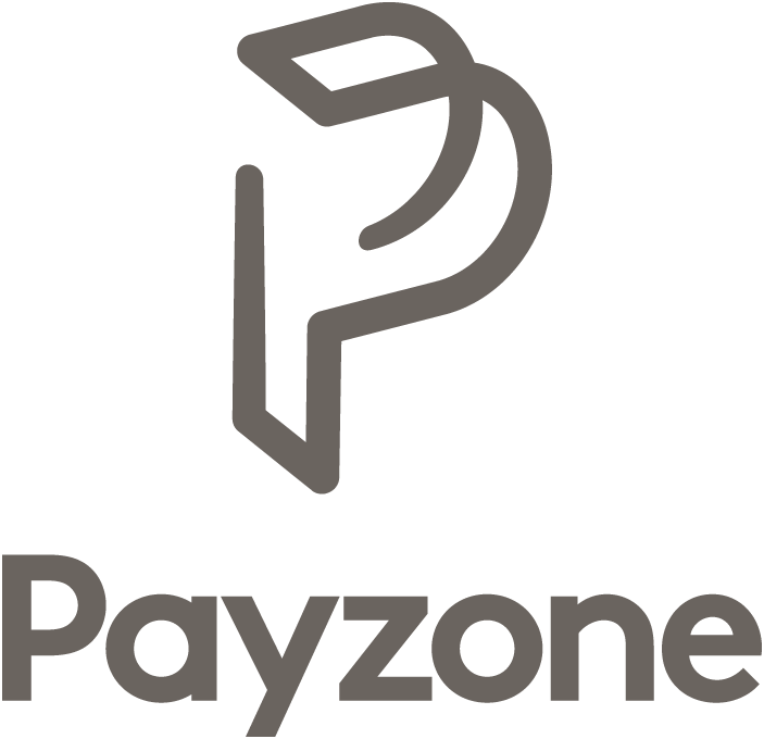 Payzone logo featuring a stylized letter P and the word 'Payzone' beneath it.