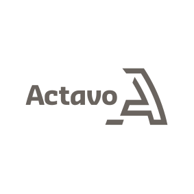 Actavo, a company specializing in energy, utilities, and infrastructure services, with the company's name and a stylized 'A' symbol.