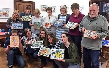 One day mosaic workshop at Old Bank Studios, Harwich