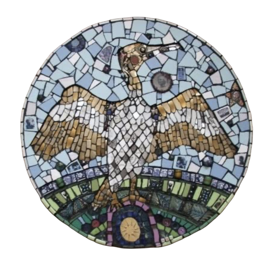 cormorant memorial plate
