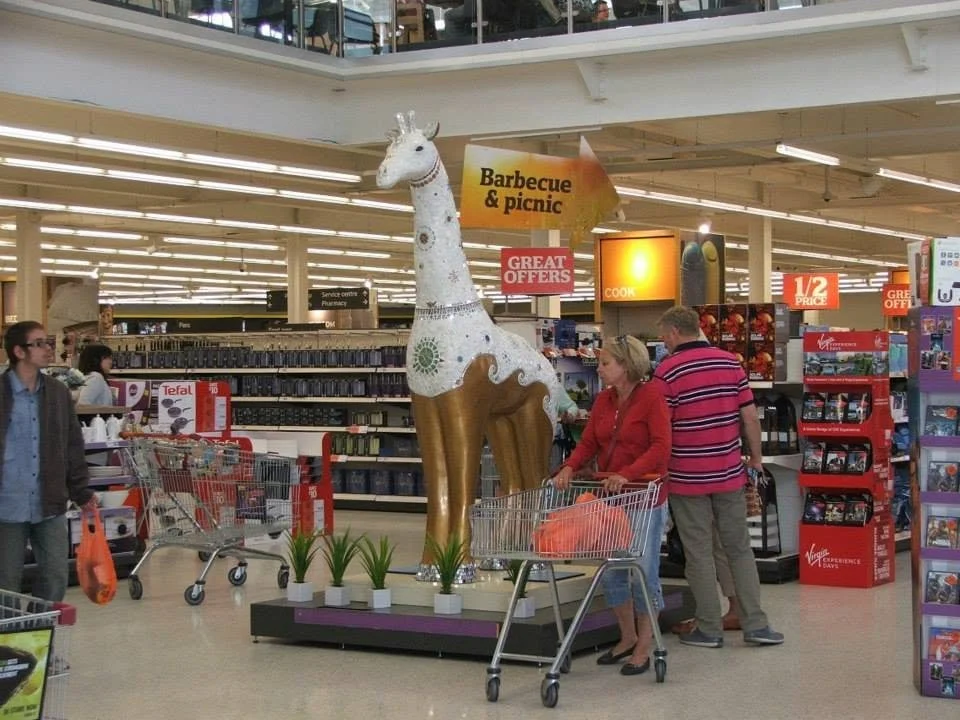 'Sarasvati' in Sainsbury's