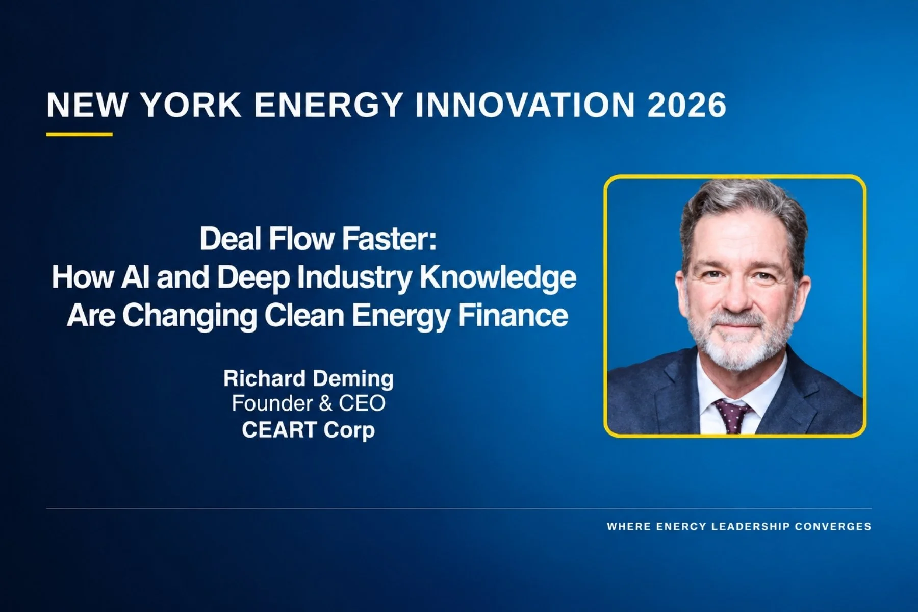 Deal Flow Faster: How AI and Deep Industry Knowledge Are Changing Clean Energy Finance