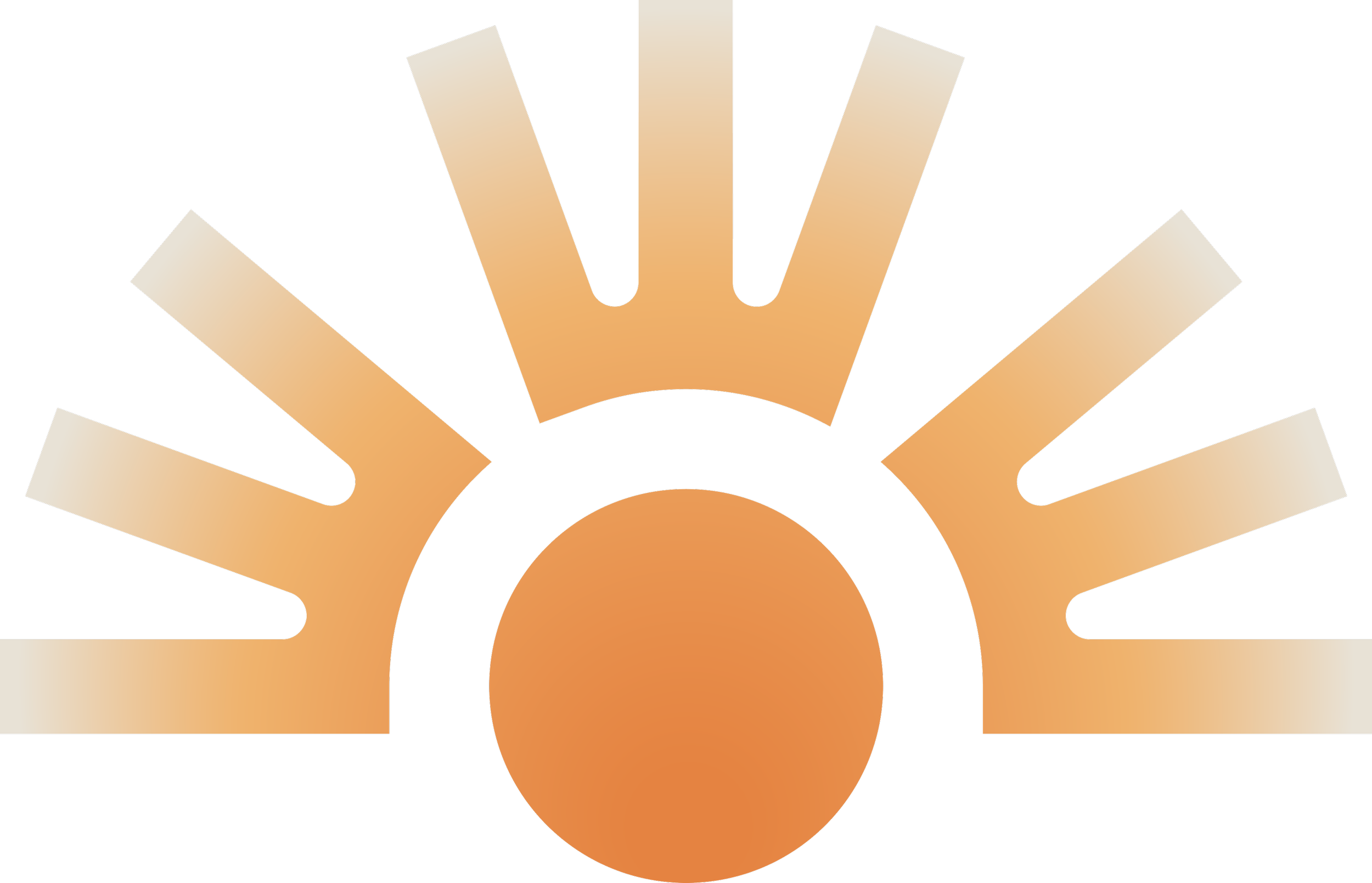 The logo of Prevision- a stylized graphic of a half-sun with a central circular element, accompanied by radiating lines