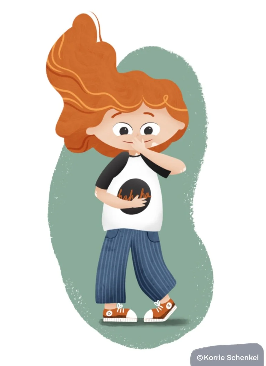 GIGGLING GIRL