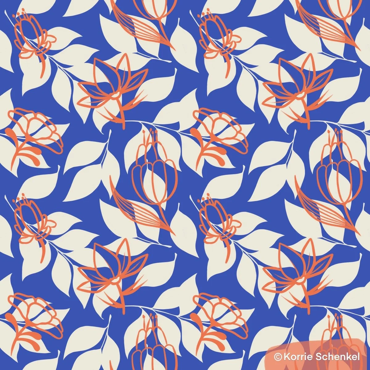 loom where you are planted - leafy bloom