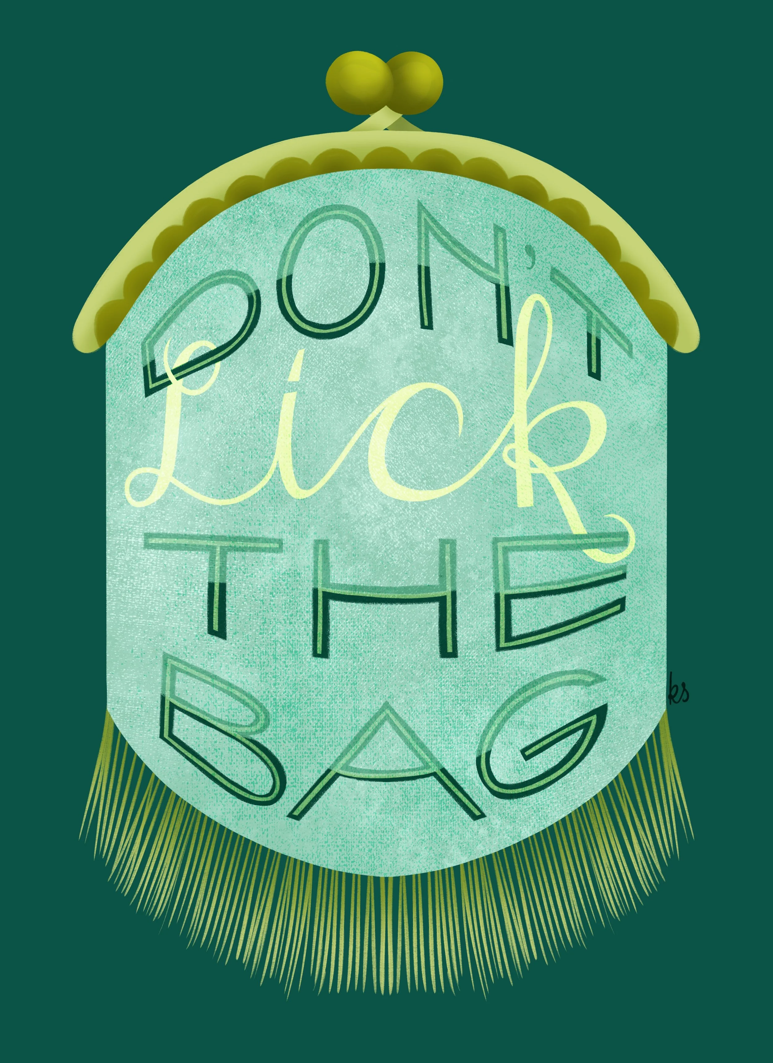 lick the bag
