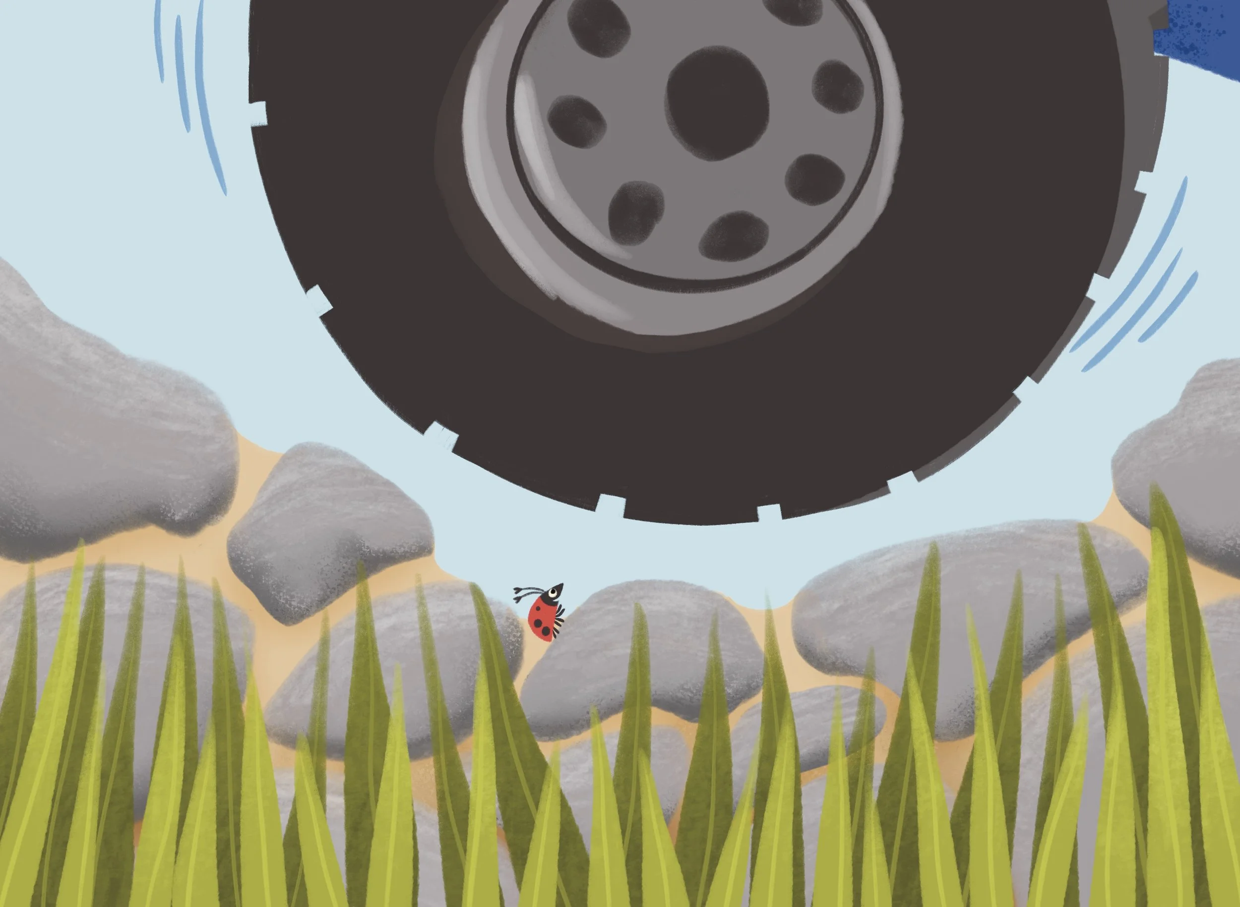 LADYBUG SEBASTIAN'S BIG BRAVE RIDE