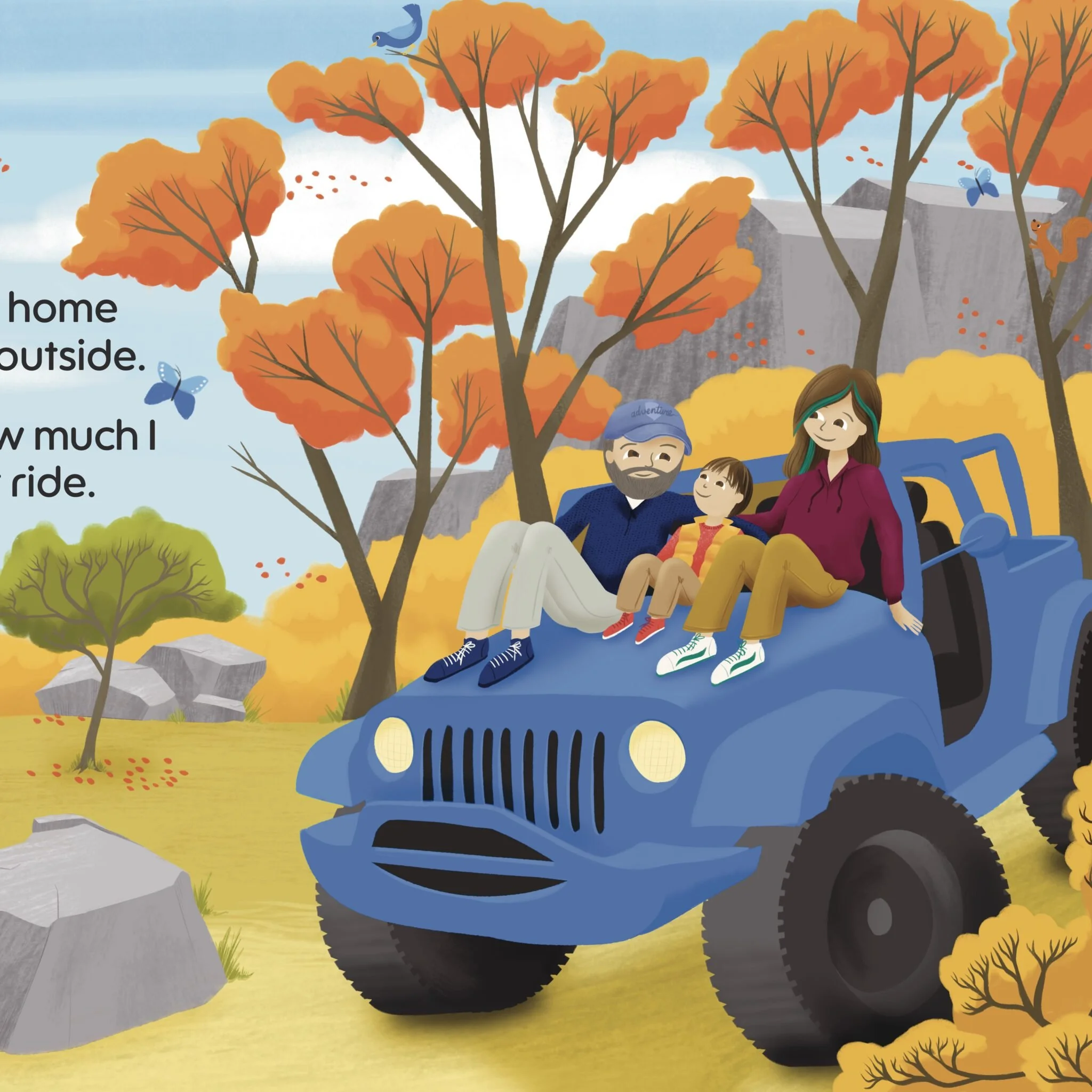 SEBASTIAN’S BIG BRAVE RIDE-DETAIL