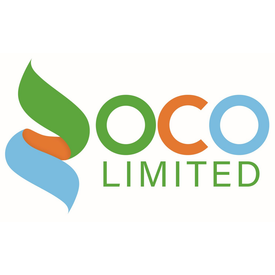 Logo for SOCO LIMITED with stylized green leaf and blue, orange, and green text.