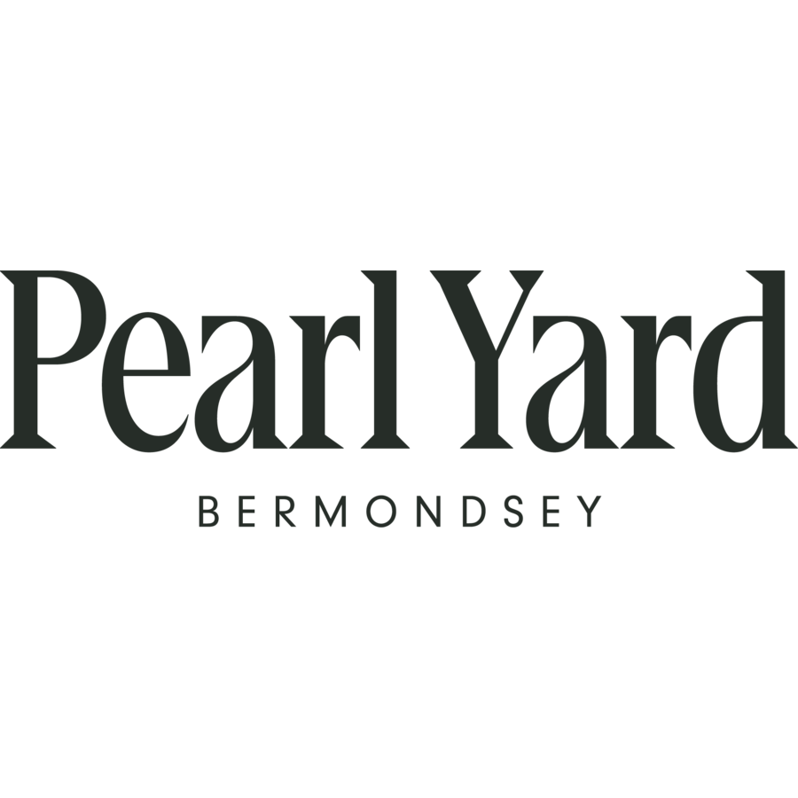 Pearl Yard Bermondsey logo in black text on a white background.