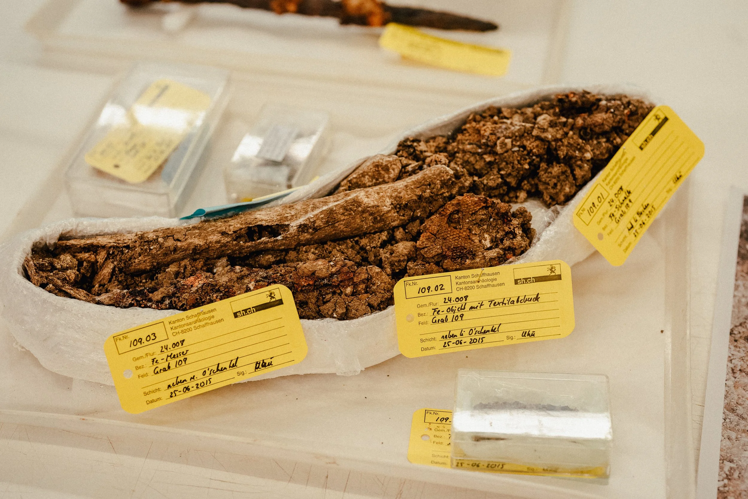 Kantonsarchäologie Schaffhausen - Fotoreportagen und Business Fotos - deine Fotografin in Schaffhausen, Winterthur, Zürich, Thurgau