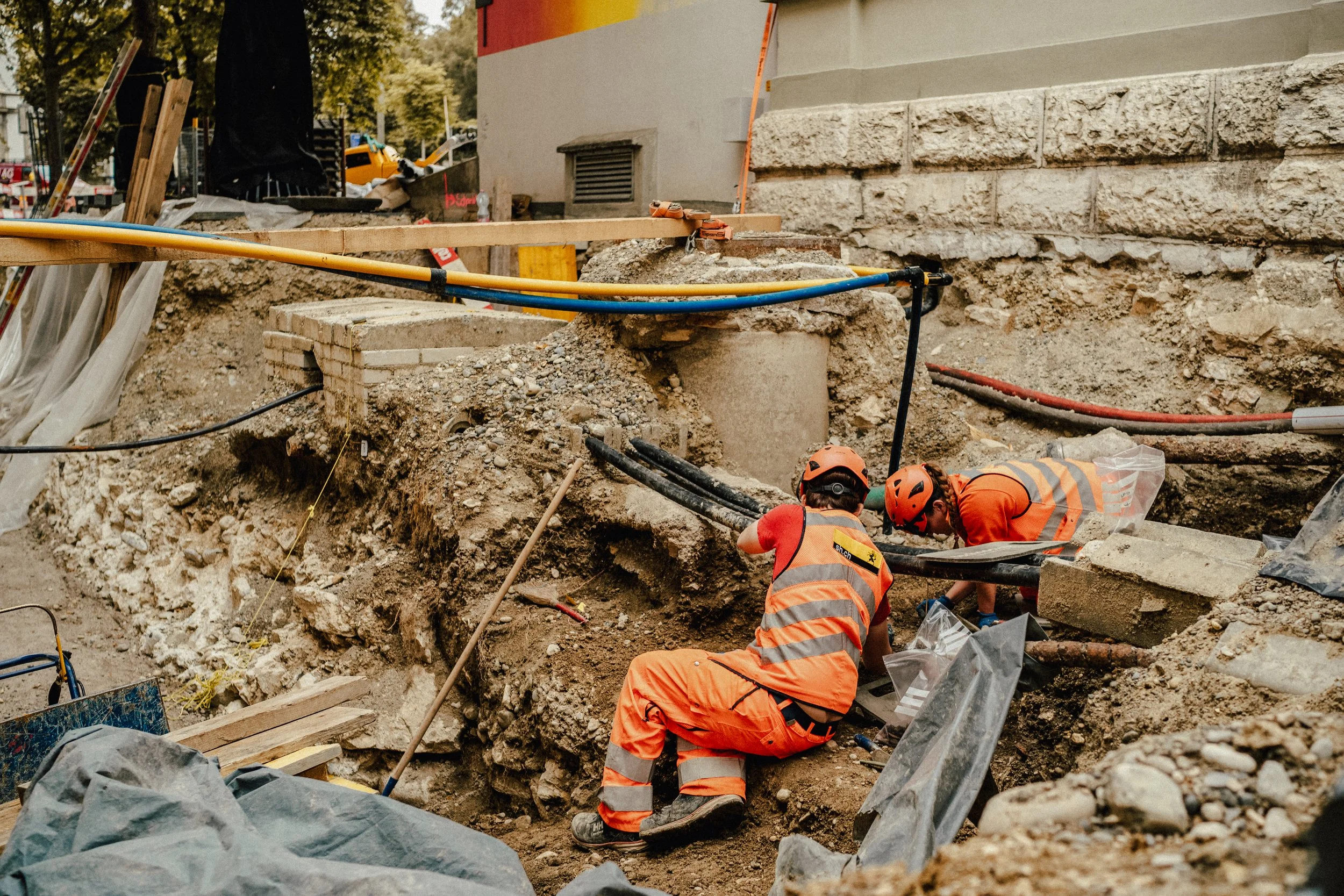 Kantonsarchäologie Schaffhausen - Fotoreportagen und Business Fotos - deine Fotografin in Schaffhausen, Winterthur, Zürich, Thurgau