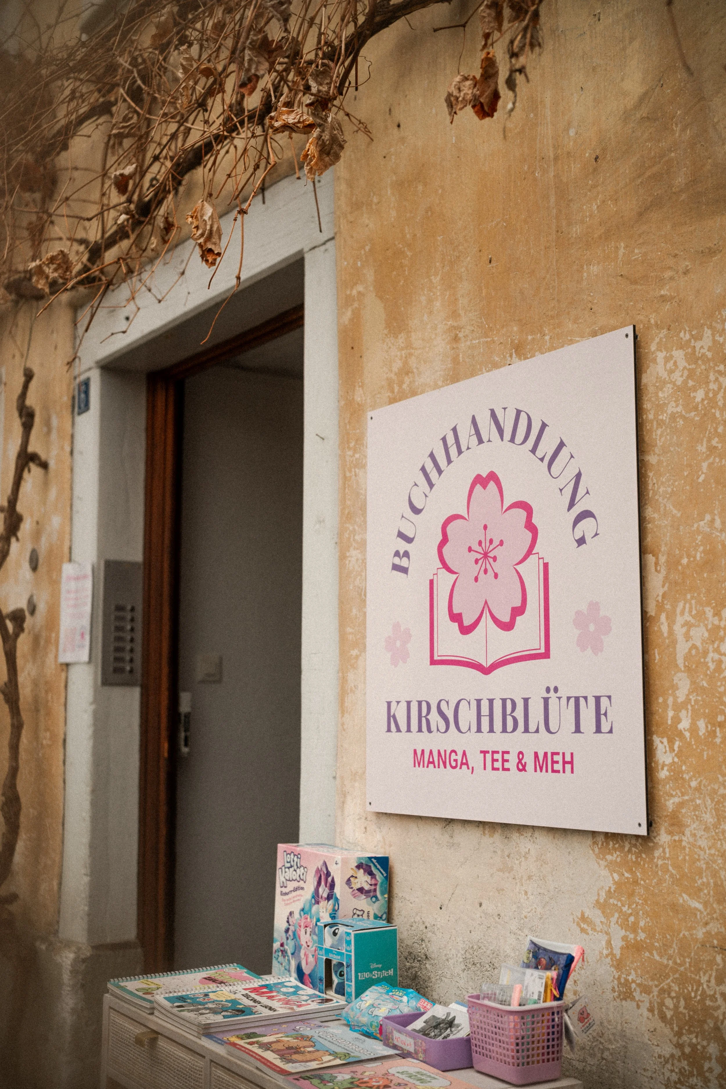 Buchhandlung Kirschblüte Schaffhausen- Personal Branding, Fotoreportage für Frauen geführtes Business, Portraits und Authentische Business Fotografie für dein kleines individuelles Unternehmen oder Geschäft, von deiner Fotografin in Schaffhausen, Win